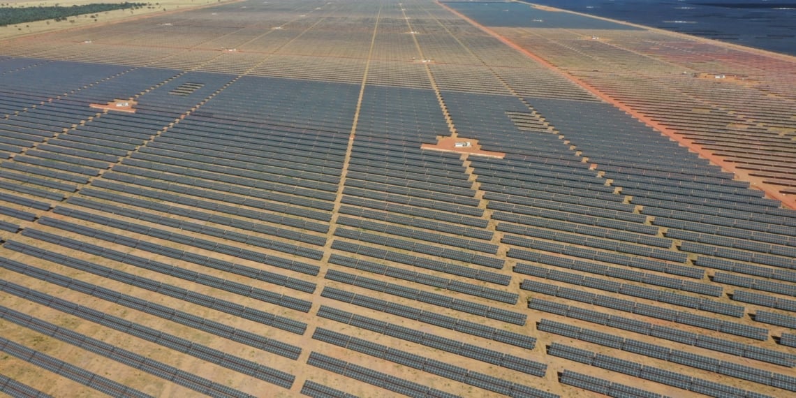 Parque solar São Gonçalo III (256 MW) será capaz de gerar, sozinho, 597 GWh anualmente no Piauí (Foto: Divulgação/Enel)